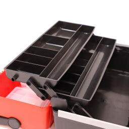 Tool case Toolbox with double quick lock